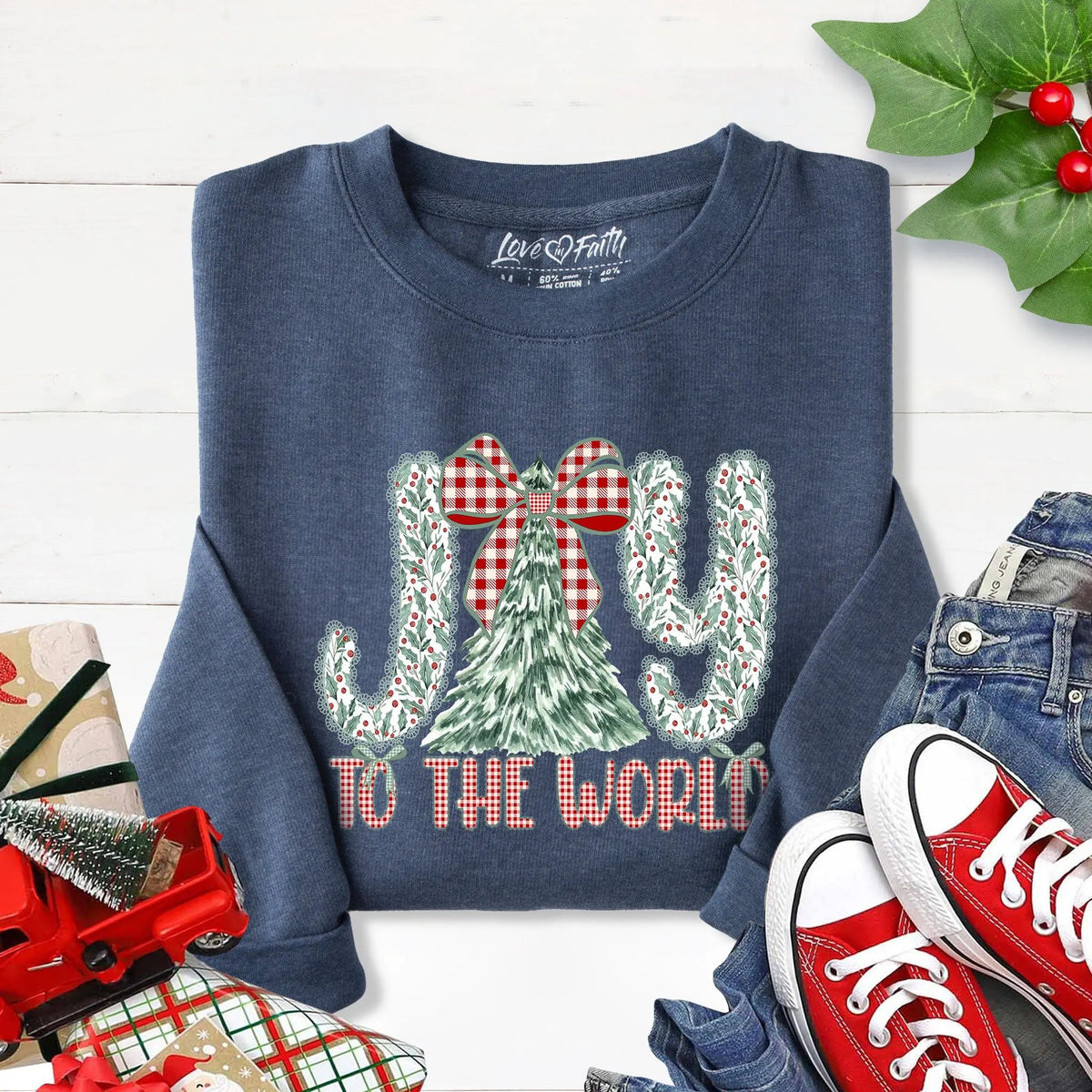 Love in Faith I Christmas Sweatshirts Womenswear