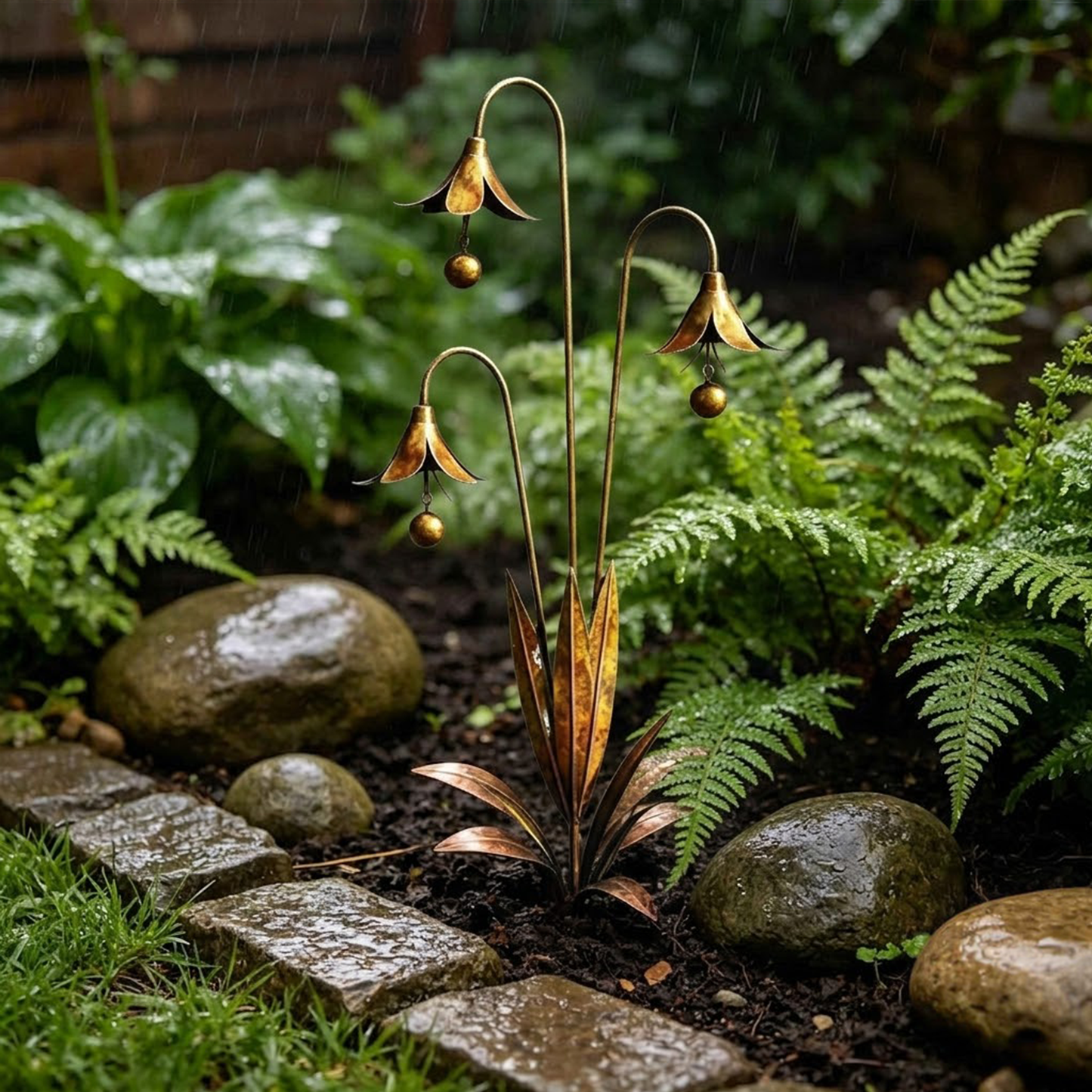 ๐ฅ Limited-Time Offer! Blue Bellflower Garden Stakes โ A Charming Melody for Your Outdoor Space