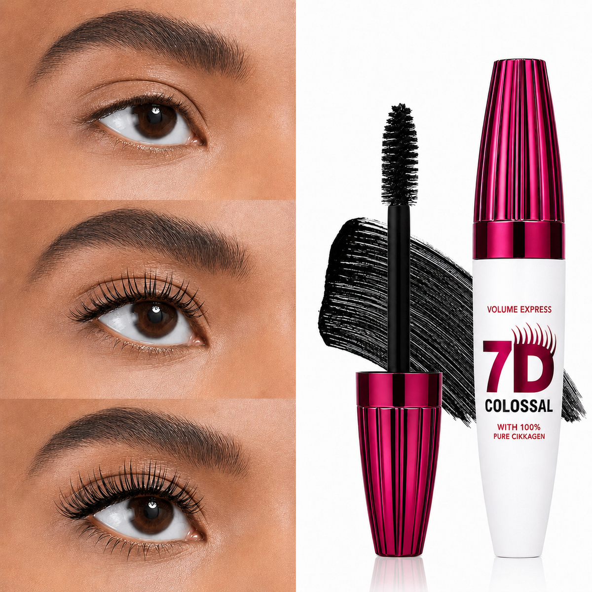 🔥Last Day 30% OFF🔥7D Waterproof Long Lasting Volume Mascara
