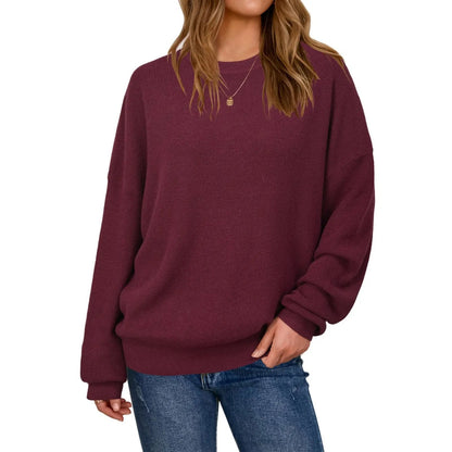 🎁Last Day Promotion 50%🔥Women's Wool Blend Oversized Sweaters Fashion Tops💗Buy Two Free Shipping