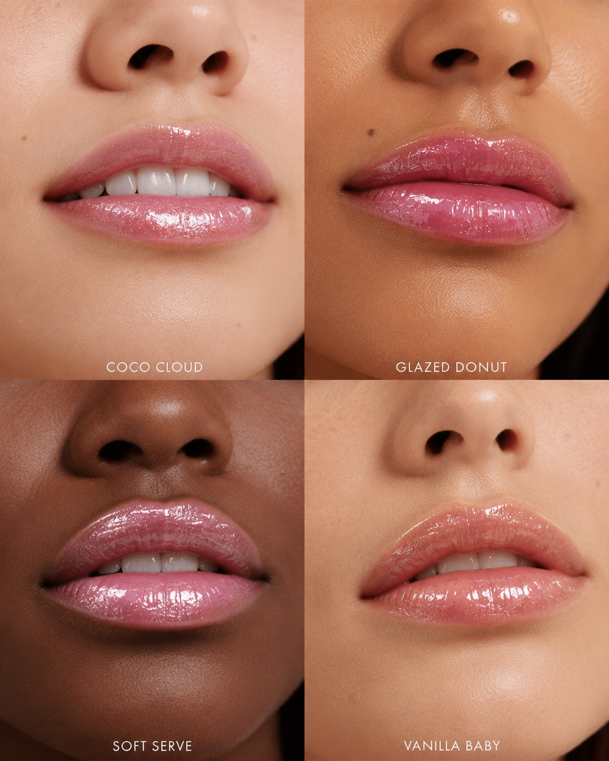 Hydrating Lip Gloss - High Shine & Tinted, Infused with Hyaluronic Acid, Jojoba Oil & Shea Butter
