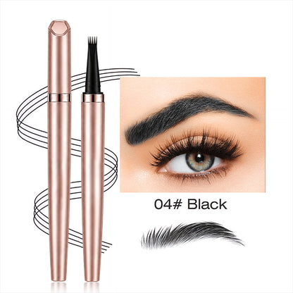 Long Lasting Waterproof Micro Fork Brow Pen