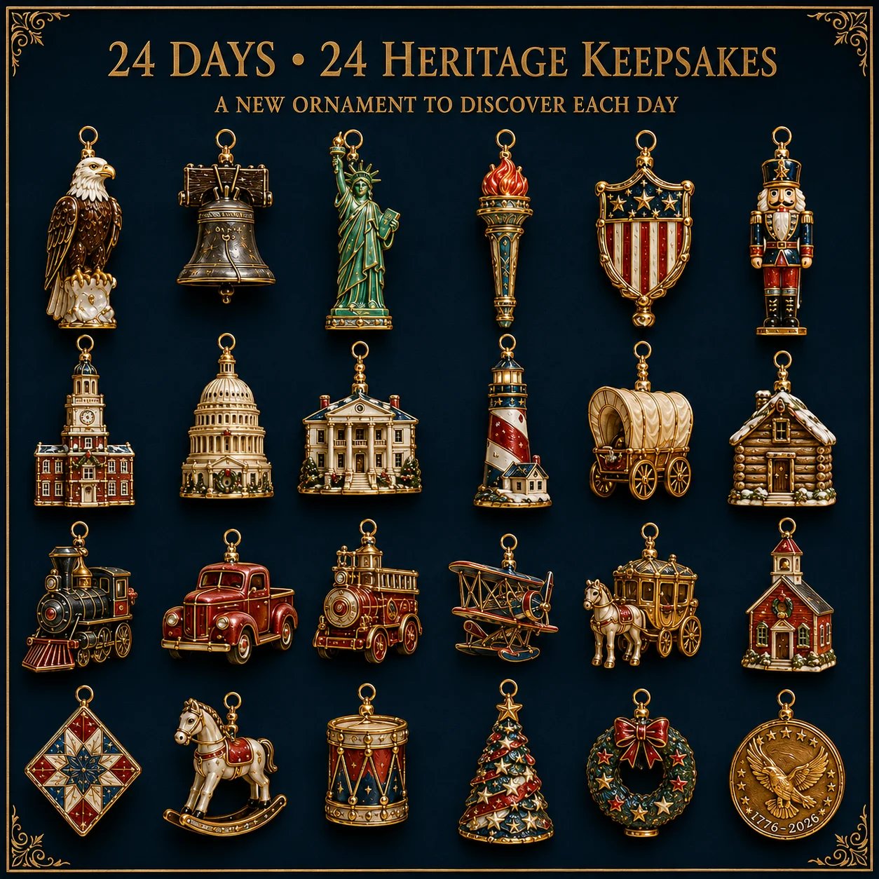 ⏰ Only 30 Left — 49% OFF 250th Anniversary Advent Calendar