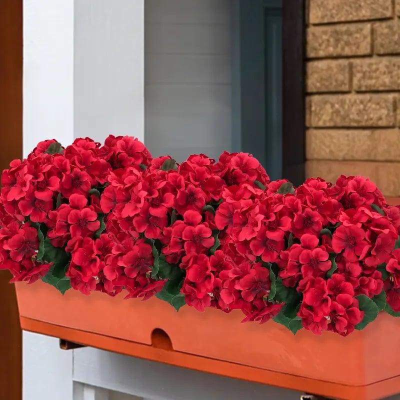 🎁 Mother’s Day 60% OFF - Artificial Geranium Flowers For Outdoors