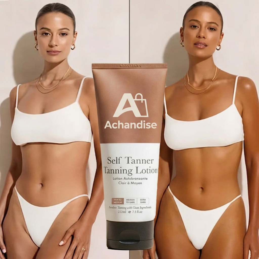 🌞 Get the Ultimate Sunless Glow – 49% OFF – ✨Self Tanner Lotion – For a Natural, Streak-Free Tan