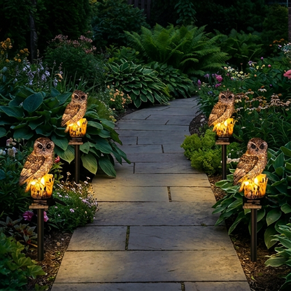 🎁 Last Day 50% OFF 🔥 Waterproof Solar Owl Light