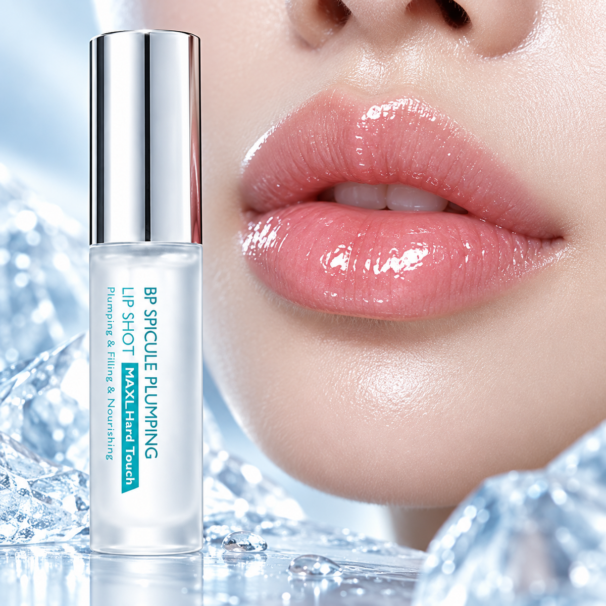 Achandise BP Spicule Plumping Lip Shot MAXI 4ml – Glassy Fuller-Looking Lip Finish