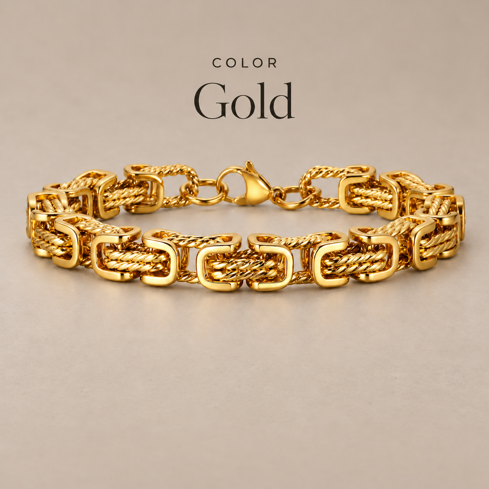 Braided Stainless Steel Bracelet for Men