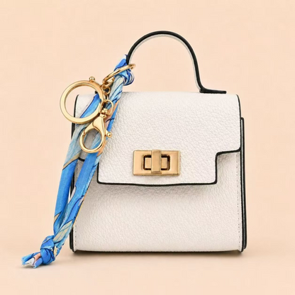 Mini Square Bag Pendant Keychain