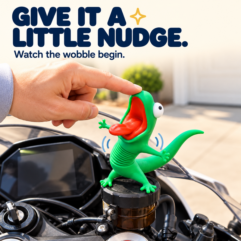 Lizard figurine extra product view