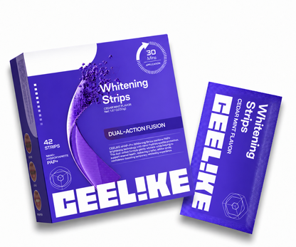Purple Teeth Whitening Strips