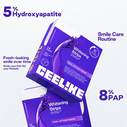 Purple Teeth Whitening Strips