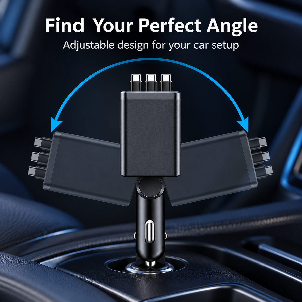 7-in-1 Retractable Car Charger