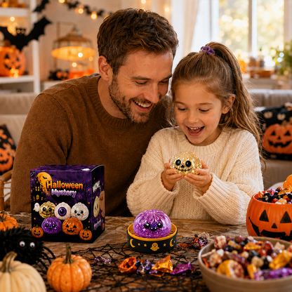 🎃 Halloween Dumpling Squeeze Squishy Toy