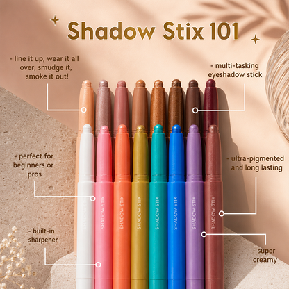 Shadow Stix – Creamy, Pigmented Long-Wearing Eyeshadow Stick ✨