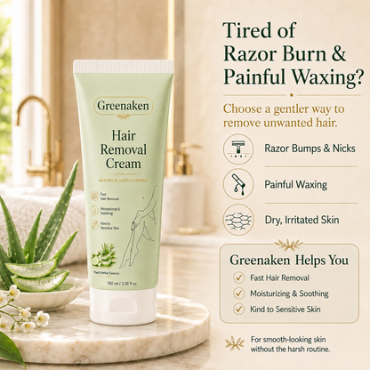 Achandise™ Natural Gentle Hair Removal Cream | For Women & Men, Sensitive Skin