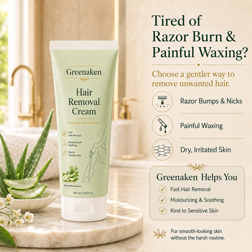 Achandise™ Natural Gentle Hair Removal Cream | For Women & Men, Sensitive Skin