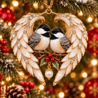 Chickadee Pair & Pearl 🤍