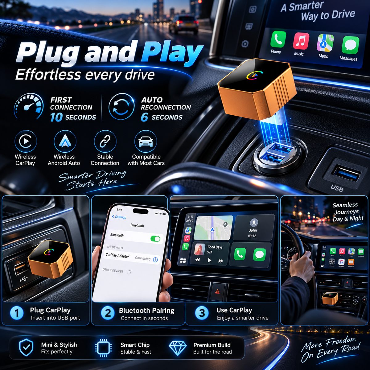 2027 Wireless CarPlay Converter