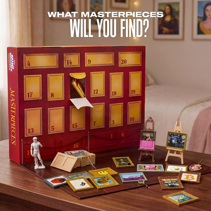 ✨ 20 Days of Artistic Surprises 🎨 Mini Masterpiece Collection Advent Calendar | Build Your Tiny Gallery