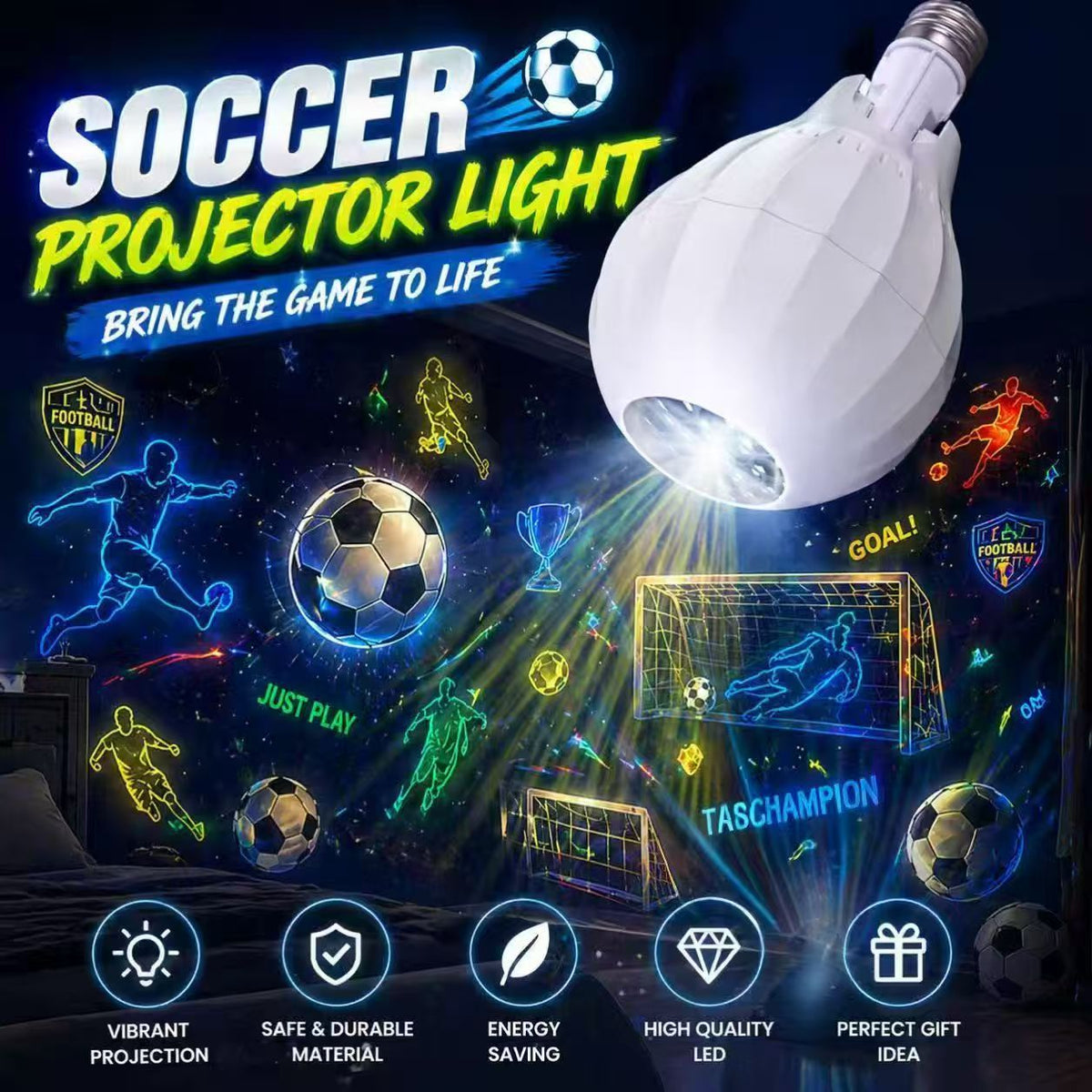🔥HOT SALE 49% OFF🎅💡Rotating Christmas Projector Bulb