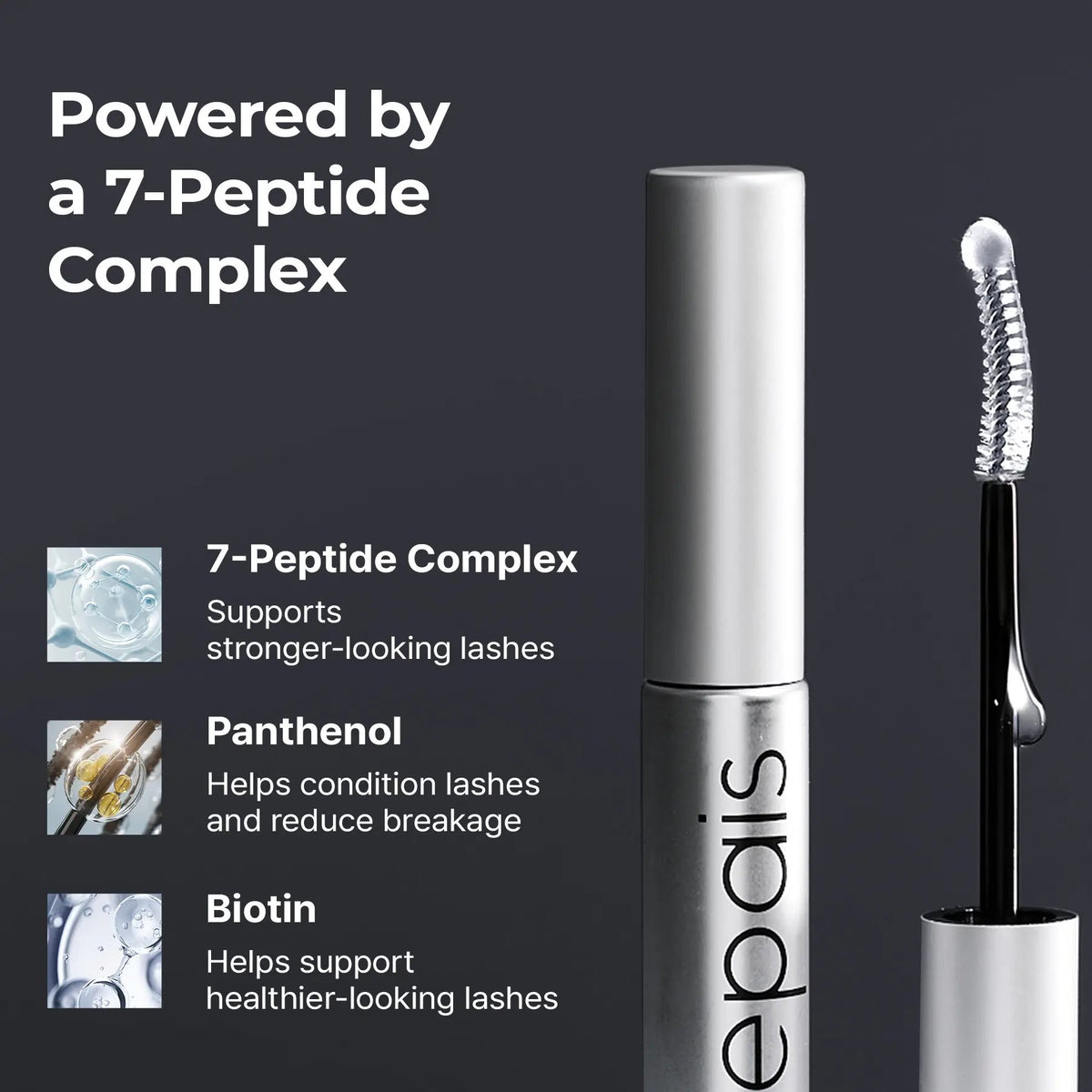 Essential Eyelash Growth Serum, Jumbo Size 0.5fl.oz - Safe & Gentle Lashes Care, Fuller, Thicker in 2 Weeks, Non-Prostaglandin, Hormone-free
