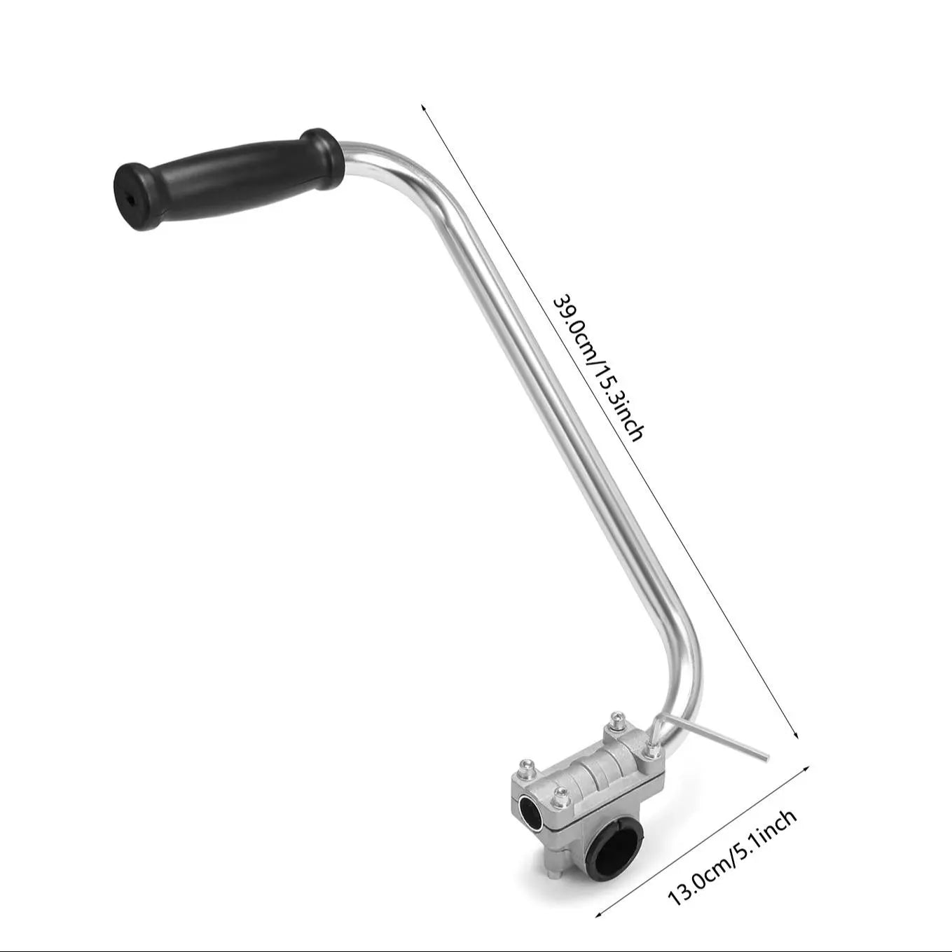 Aluminum Trimmer Handle with Bracket Clip