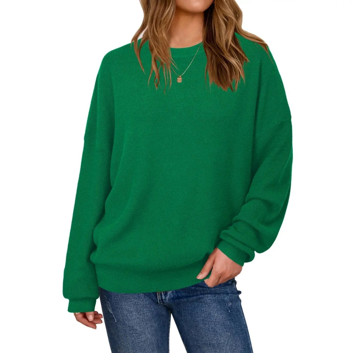🎁Last Day Promotion 50%🔥Women's Wool Blend Oversized Sweaters Fashion Tops💗Buy Two Free Shipping