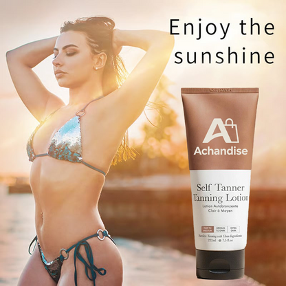 🌞 Get the Ultimate Sunless Glow – 49% OFF – ✨Self Tanner Lotion – For a Natural, Streak-Free Tan