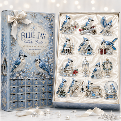 Blue Jay 24-Day Advent Calendar – Christmas Countdown Collectible Figurines