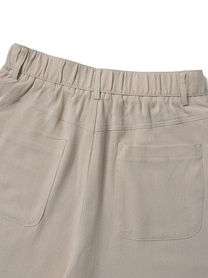 🔥Bestseller👖Women's High Waist Cotton Linen Wide Leg Pants