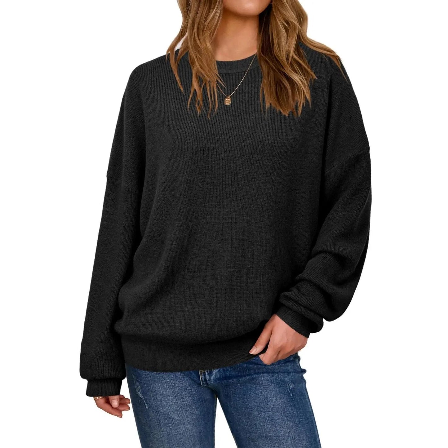 🎁Last Day Promotion 50%🔥Women's Wool Blend Oversized Sweaters Fashion Tops💗Buy Two Free Shipping