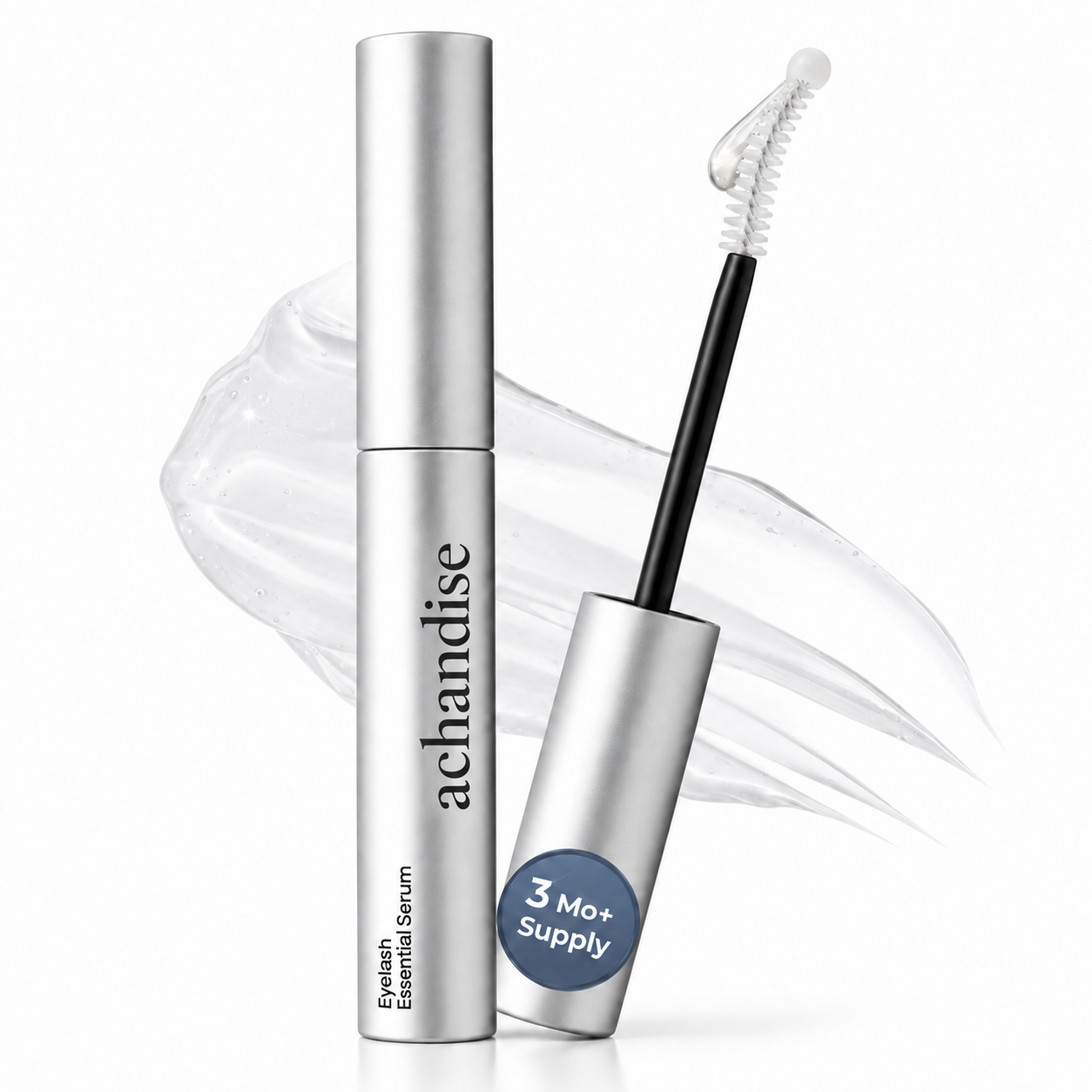 Eyelash Growth Serum with dual-ended applicator