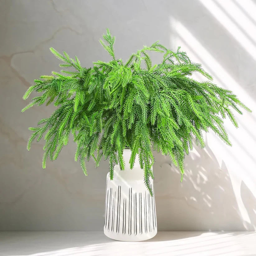 🔥Last Day 70% OFF🔥The Best Holiday Greenery - Realistic Norfolk Pine Stems
