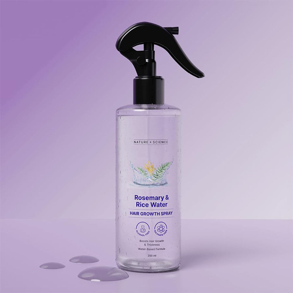Rosemary & Rice Water Hair Growth Spray