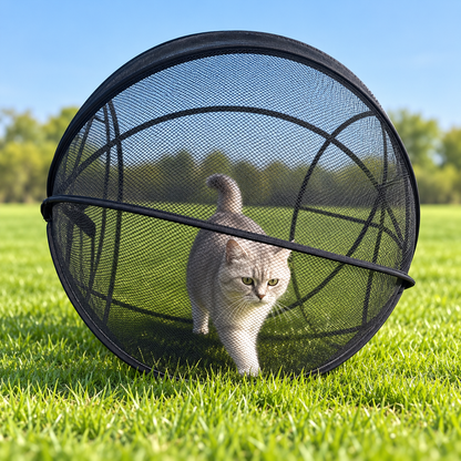🐱🌿 Achandise Cat Haven™ – Pop-Up Mesh Playpen