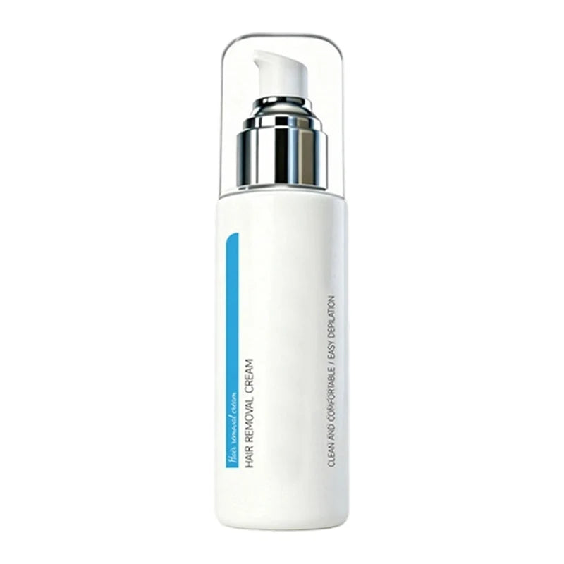 Hair removal cream packaging detail