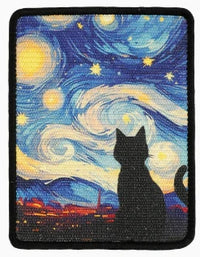Starry Night Cat