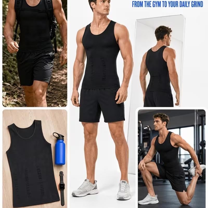 💪Menswear Compression Tank Top