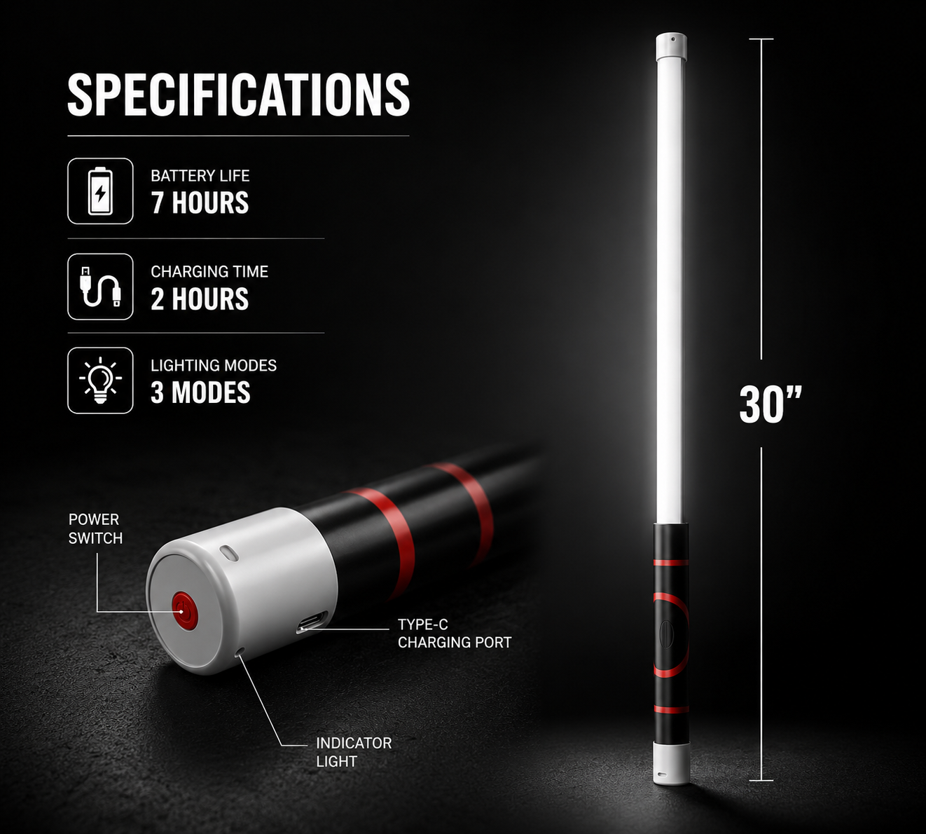 Achandise™ FlexBeam LED Work Lights