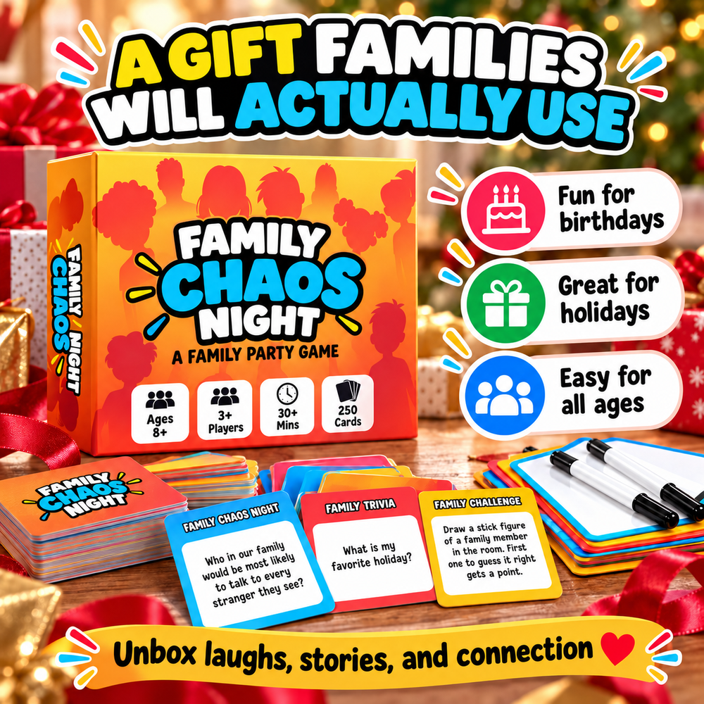 Family Chaos Night as a birthday or holiday gift
