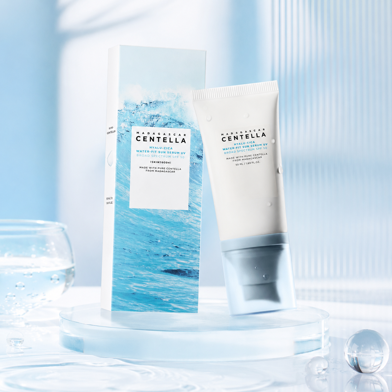 Hyalu-Cica Water-Fit Sun Serum UV