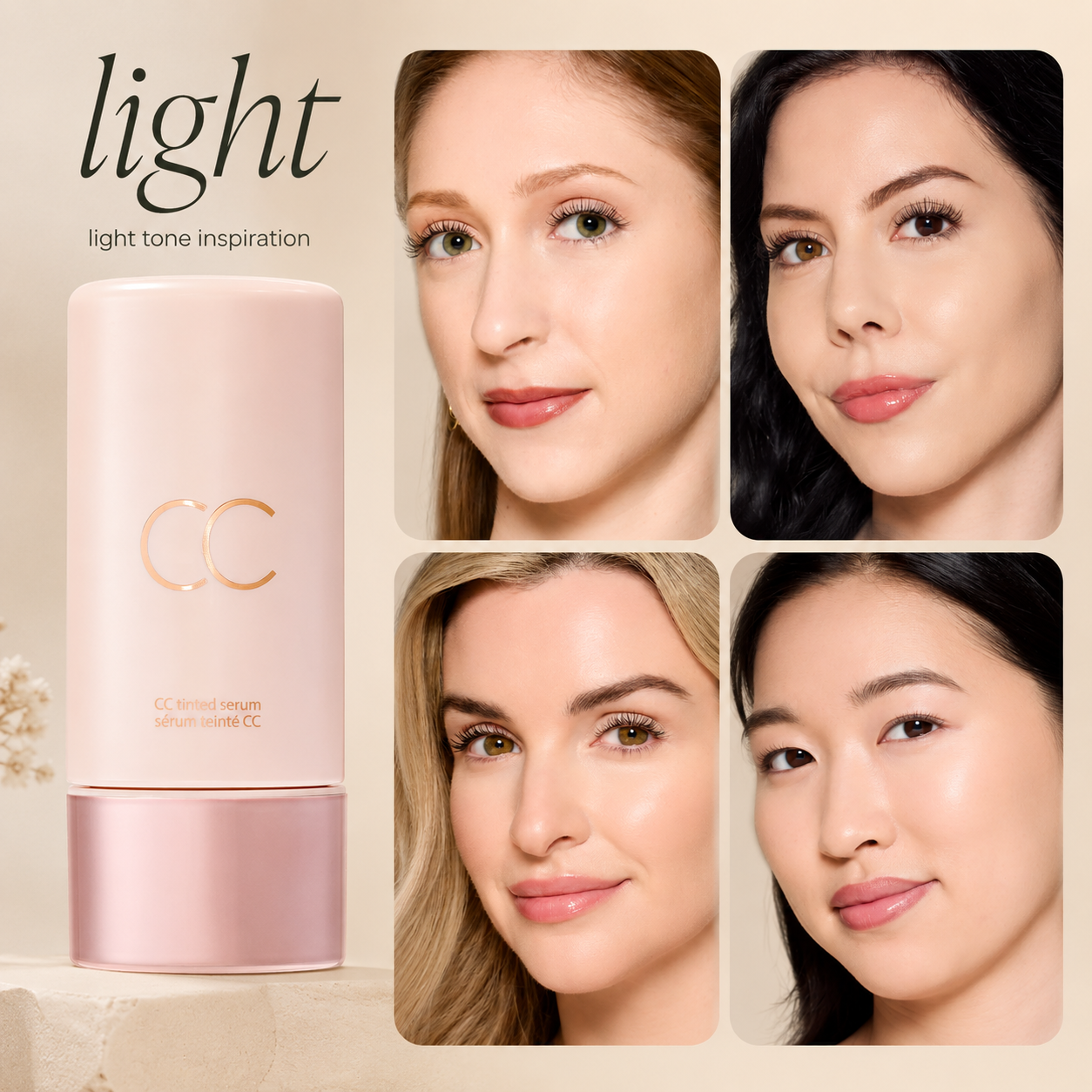 Achandise CC color-correcting tinted serum