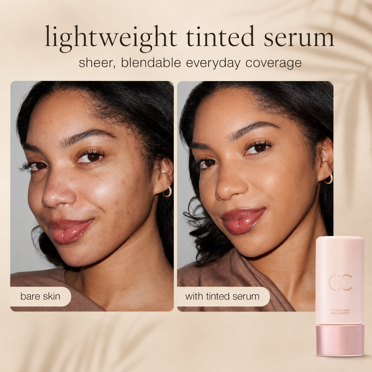 Achandise CC color-correcting tinted serum