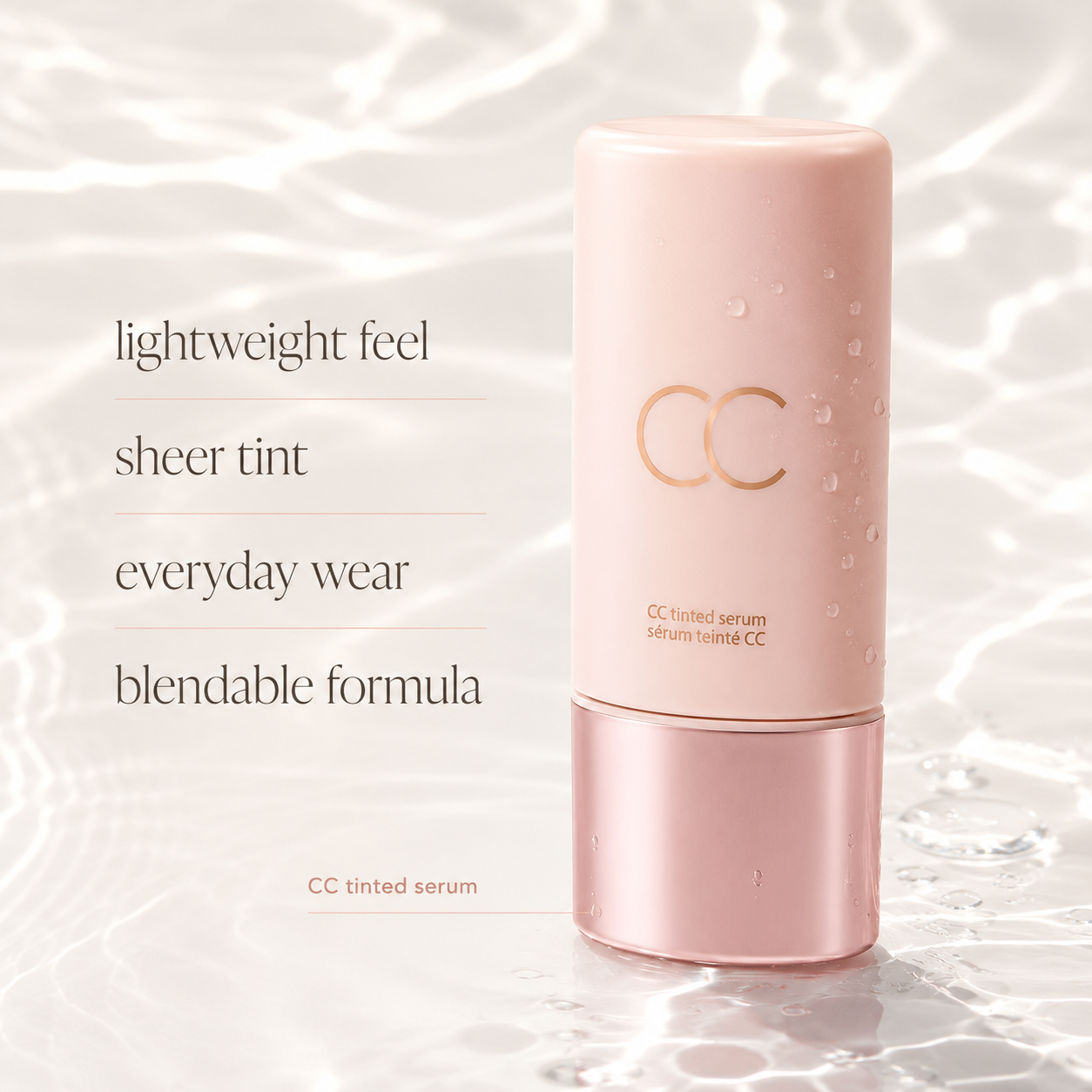 Achandise CC color-correcting tinted serum