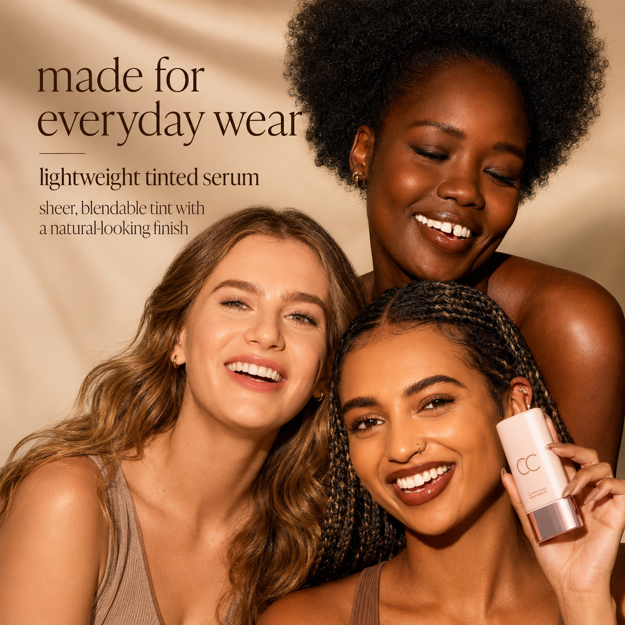 Achandise CC color-correcting tinted serum