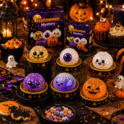 🎃 Halloween Dumpling Squeeze Squishy Toy