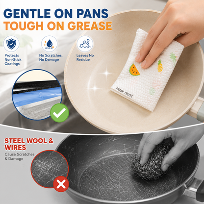 Reusable Non-Woven Cleaning Lazy Rags