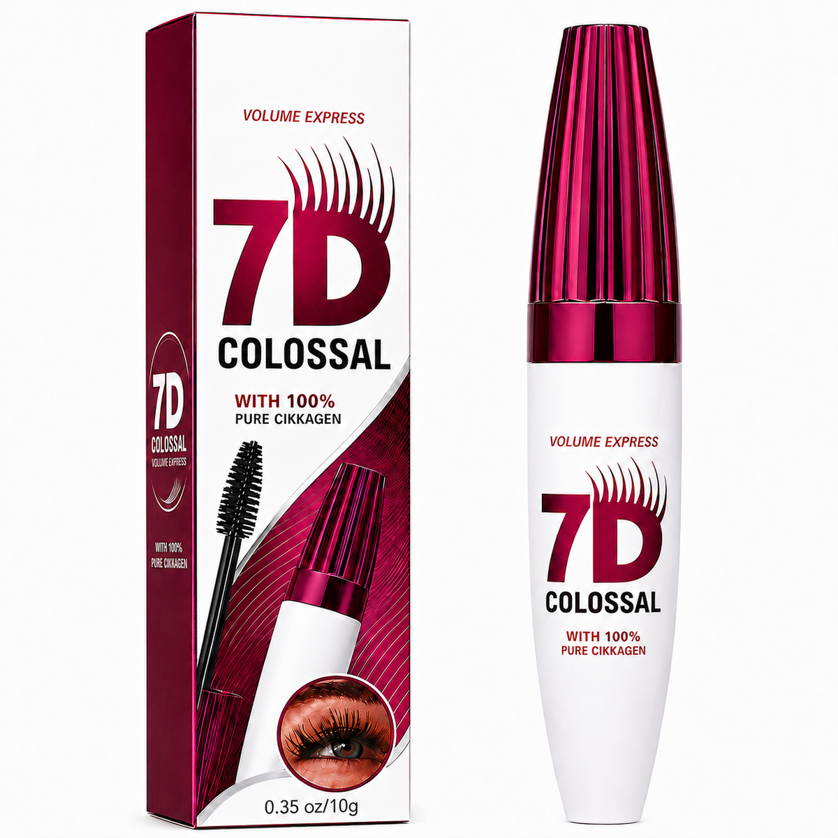 🔥Last Day 30% OFF🔥7D Waterproof Long Lasting Volume Mascara