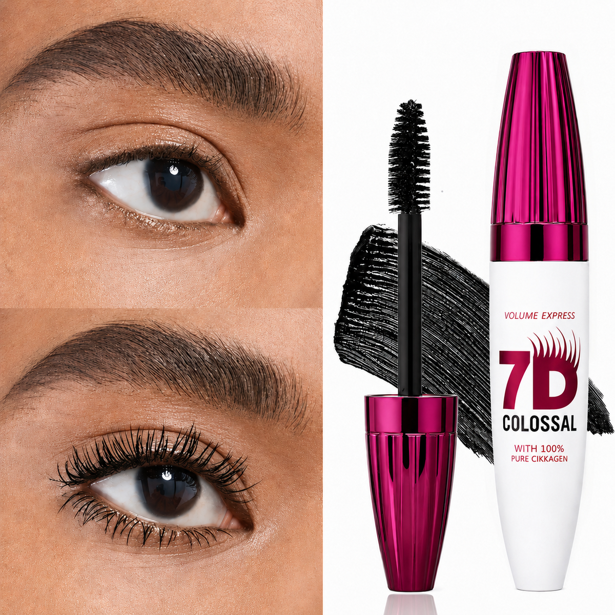 🔥Last Day 30% OFF🔥7D Waterproof Long Lasting Volume Mascara